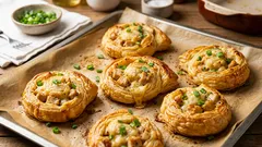 Hrskavi pitta peciva s piletinom i sirom – jednostavan recept za 20 minuta